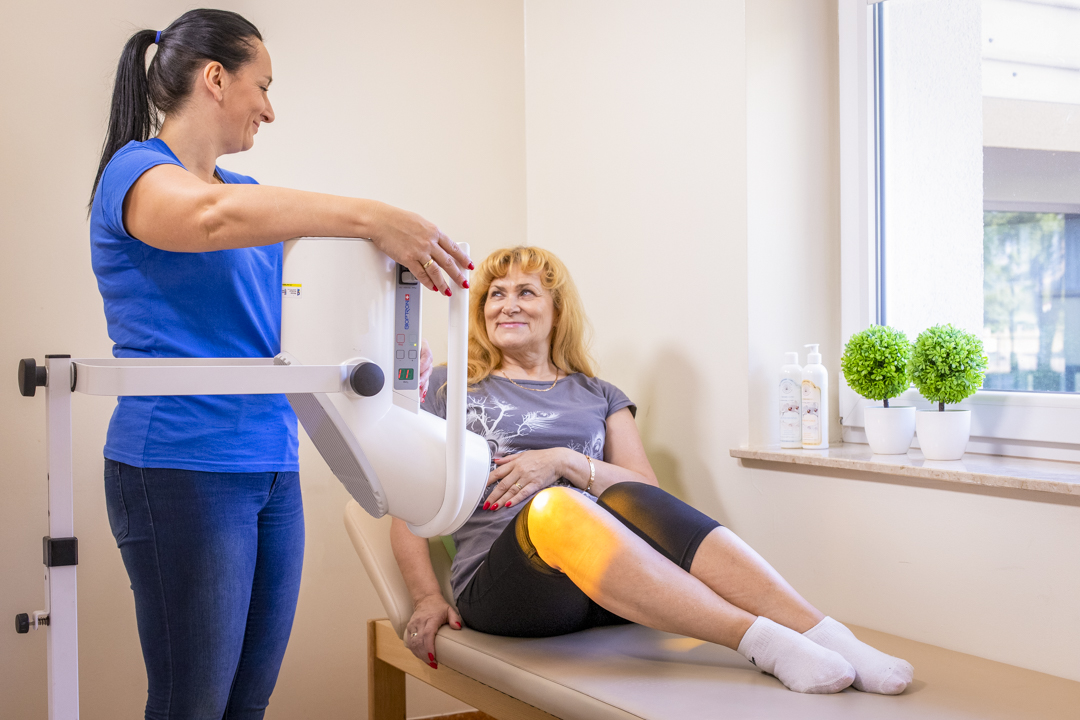 Leczenie lampą Biotron.