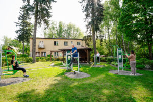 Siłownia zewnętrzna - Szpital Górka