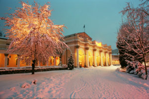 Sanatorium Marconi zimą